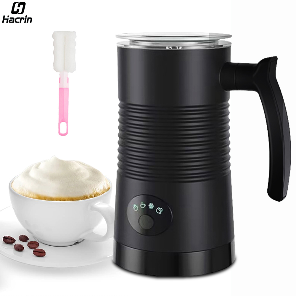 Electric Milk Frother Handheld - Frotherนมไฟฟ้าเครื่องโฟมนมสําหรับกาแฟCappuccino Latte 4 In 1 ร้อนและเย็นโฟมMakerอัตโนมัติFrother