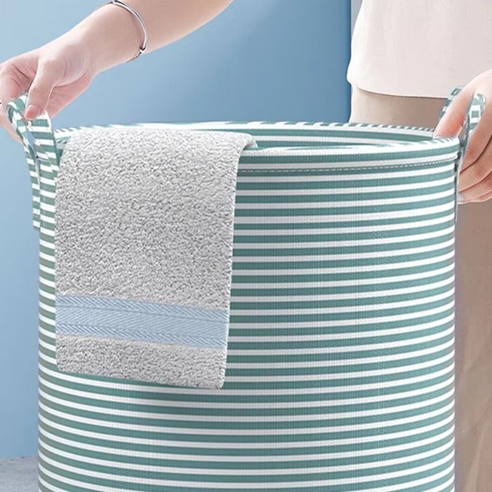 ตะกร้าซักผ้าแบบพับได้ ผ้าฝ้ายแ - Laundry บทวิจารณ์และราคา