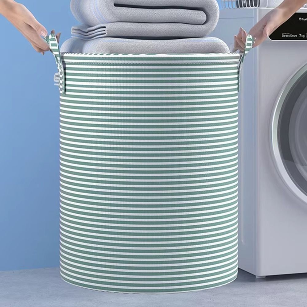 ตะกร้าซักผ้าแบบพับได้ ผ้าฝ้ายแ - Laundry บทวิจารณ์และราคา
