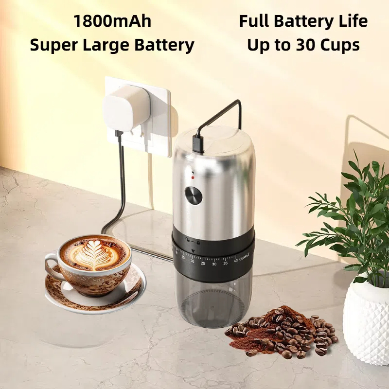 เครื่องบดกาแฟแบบพกพาไฟฟ้า USB  - Portable Blender Usb Rechargeable บทวิจารณ์และราคา