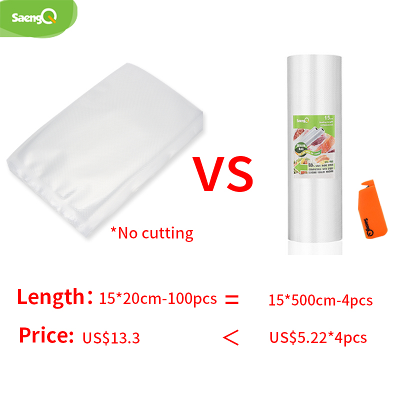 SaengQ ห้องครัวถุงสูญญากาศสําห - Food Vacuum Sealer Machine บทวิจารณ์และราคา
