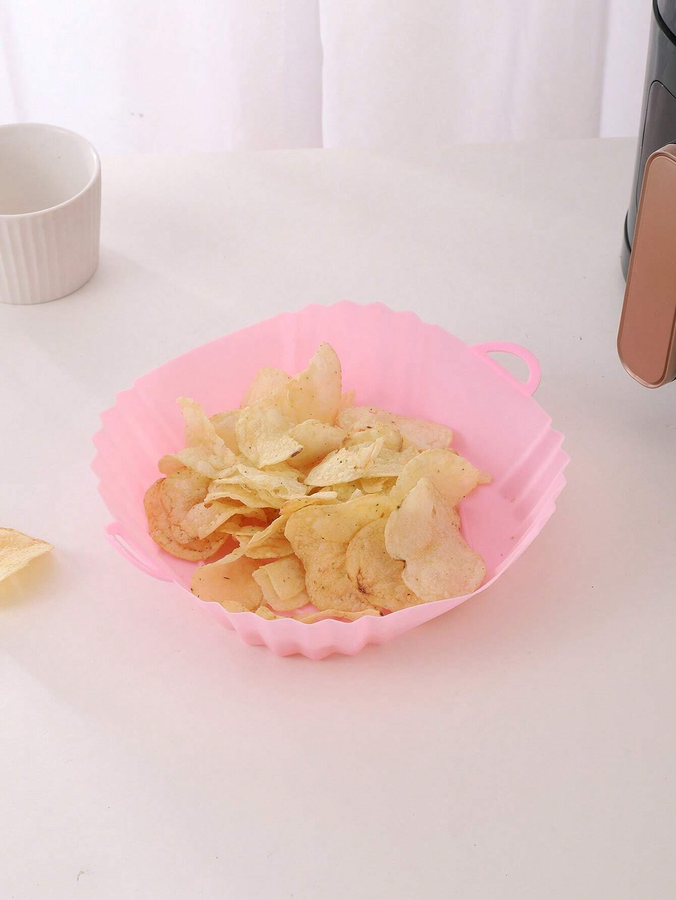 หม้อซิลิโคนสำหรับหม้อทอดไร้น้ำ - Air Fryer Silicone Pot Liner บทวิจารณ์และราคา