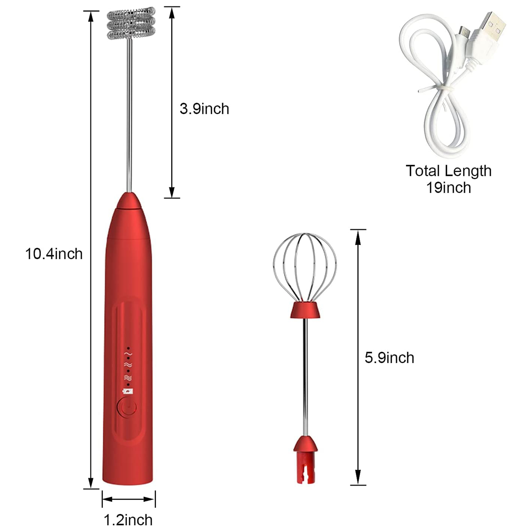 ABRE-เครื่องตีฟองนมไฟฟ้า,เครื่ - Electric Milk Frother Handheld บทวิจารณ์และราคา