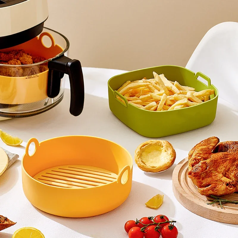 ชามซิลิโคนหม้อทอด Air fryer ทร - Air Fryer Silicone Pot Liner บทวิจารณ์และราคา