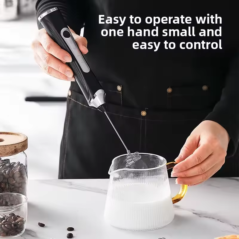 เครื่องตีฟองนมไฟฟ้าแบบพกพา USB - Electric Milk Frother Handheld บทวิจารณ์และราคา