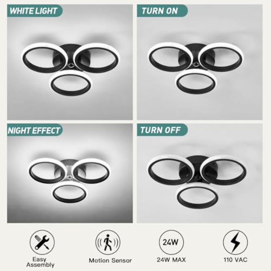 ไฟ LED ในอาคาร 24w โคมไฟติดเพด - Laundry บทวิจารณ์และราคา